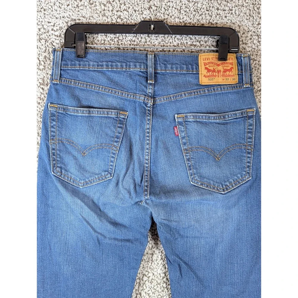 Levi's 505 Jeans Men's 31x28 (Tag 32x30)‎ Blue